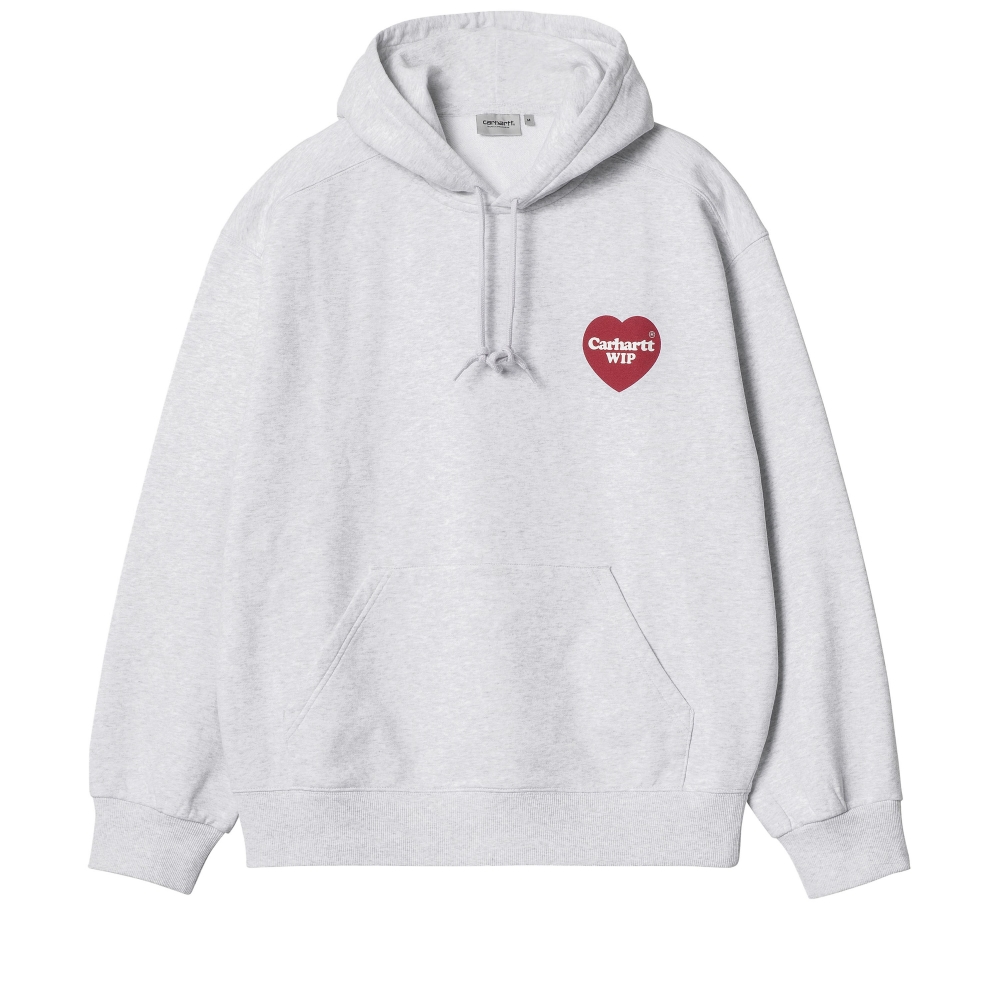 Carhartt WIP Heart Pullover Hooded Sweatshirt (Ash Heather) - I032168 ...