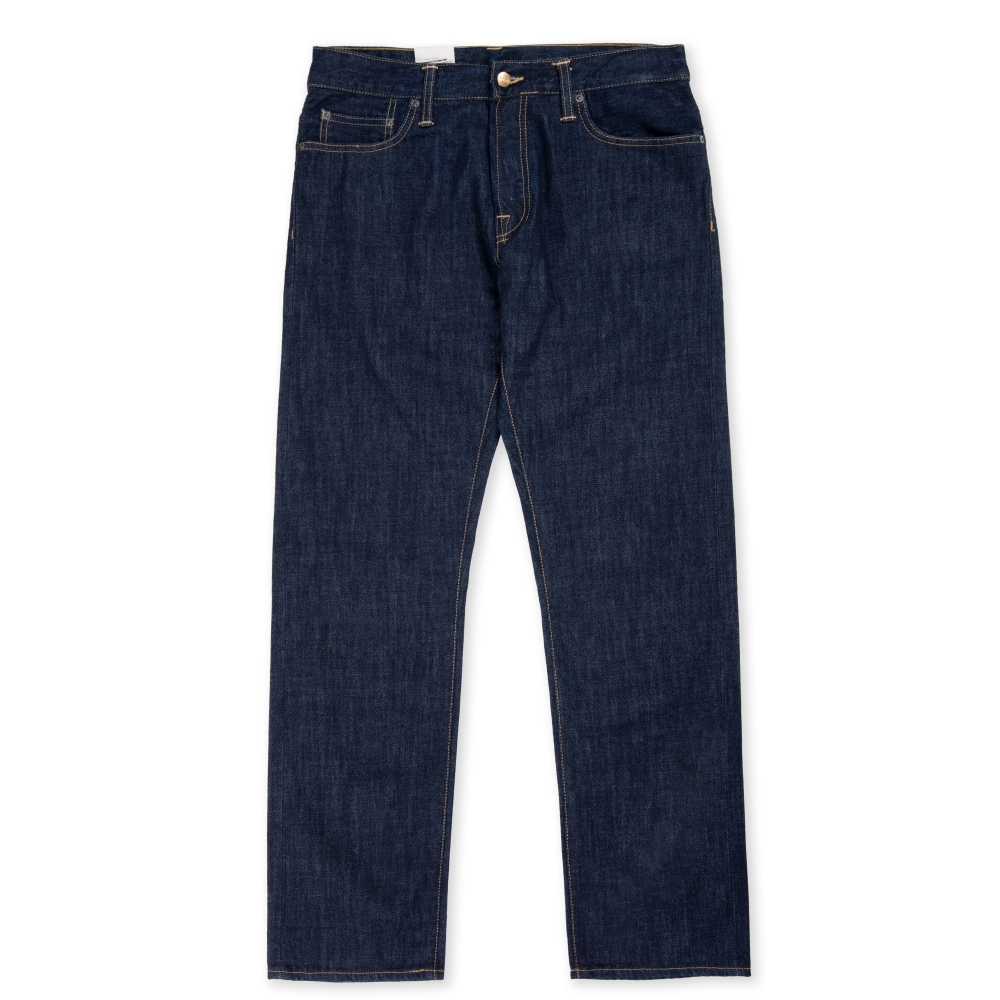 Carhartt WIP Klondike Edgewood Denim Jeans 12 Oz (Blue Rinsed)