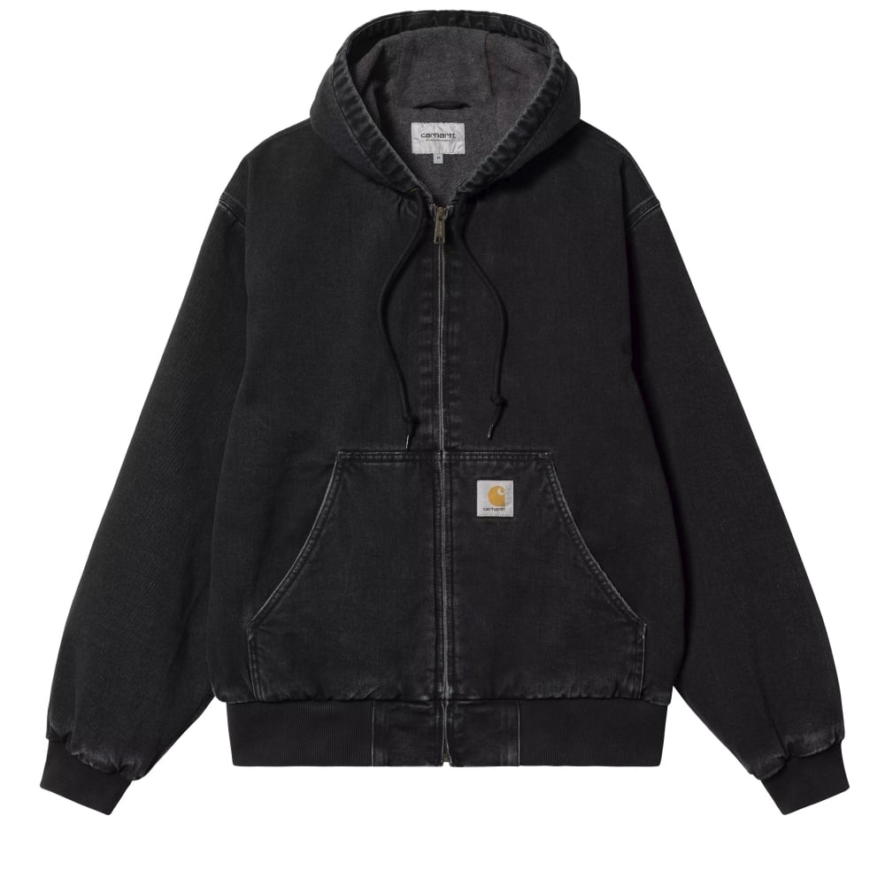 Carhartt WIP OG Active Jacket (Winter) (Black Stone Washed)