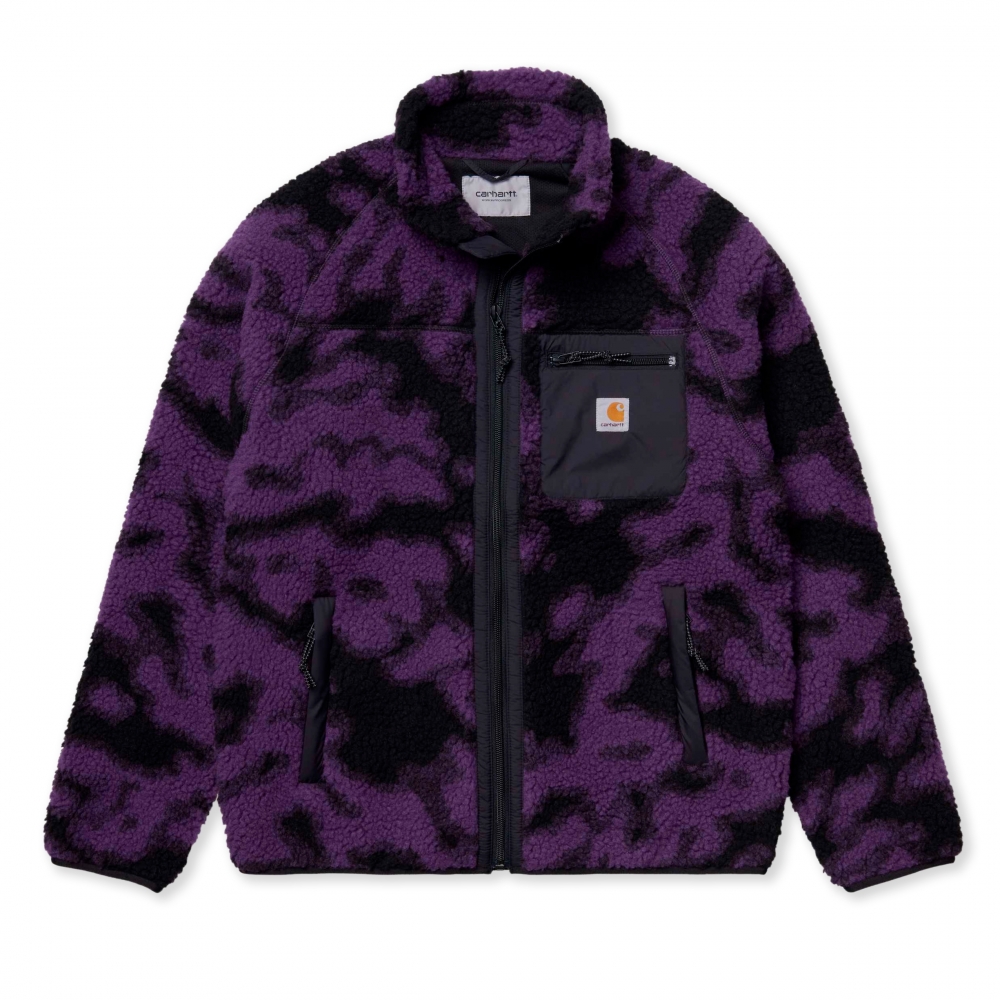Carhartt WIP Prentis Liner Fleece (Camo Blur, Purple)