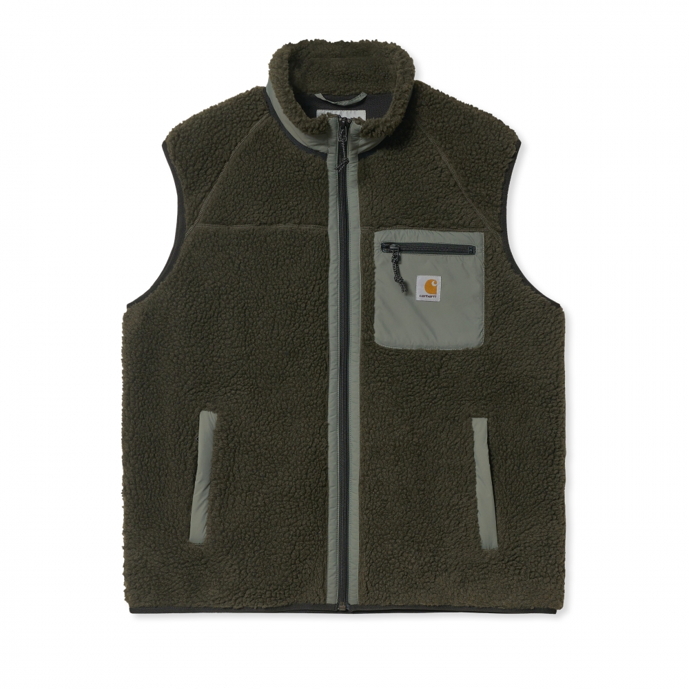 Carhartt WIP Prentis Liner Fleece Vest (Cypress/Thyme)