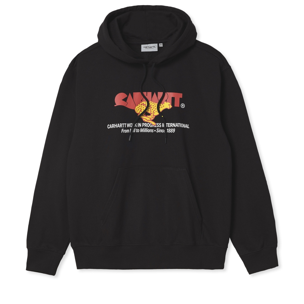 Carhartt WIP Runner Pullover Hooded Sweatshirt (Black)