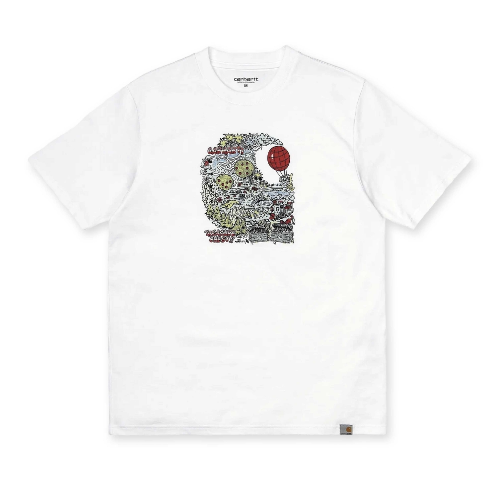 Carhartt WIP Treasure C T-Shirt (White)