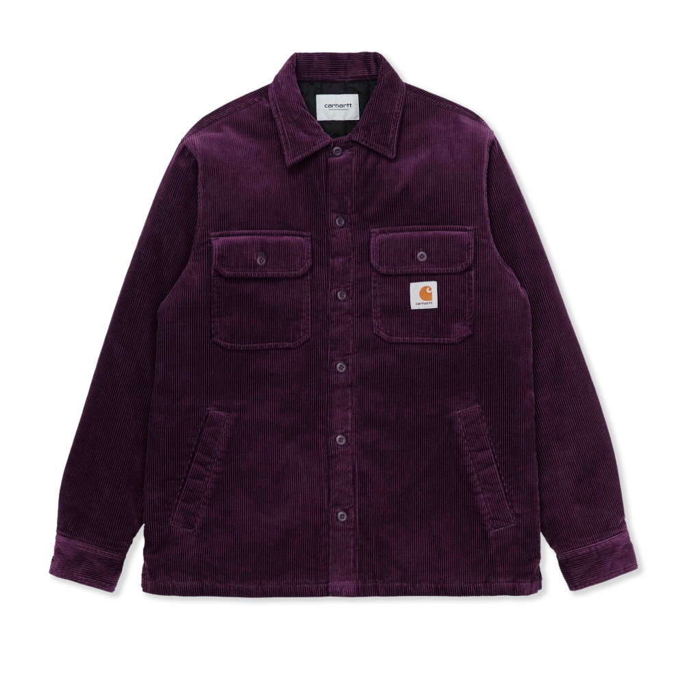 Carhartt WIP Whitsome Corduroy Shirt Jacket (Boysenberry)