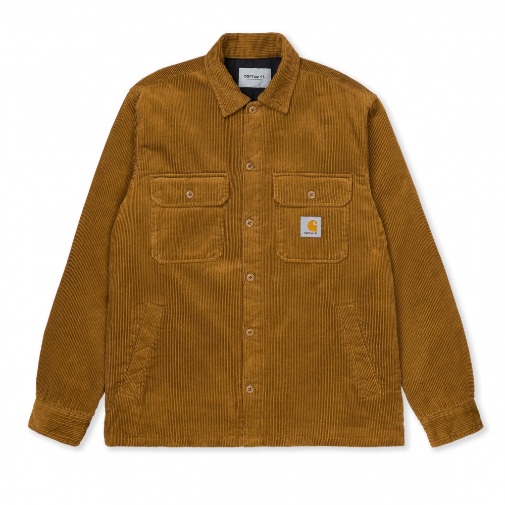Carhartt WIP Whitsome Corduroy Shirt Jacket (Hamilton Brown)