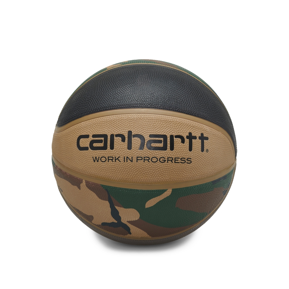 Carhartt WIP x Spalding Valiant 4 Basketball (Camo Laurel/Black)