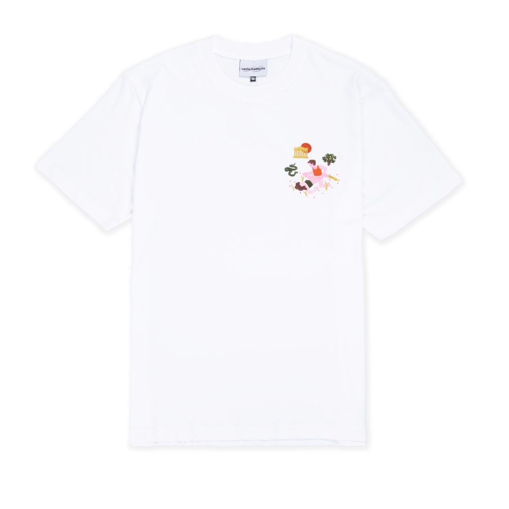 Carne Bollente Ben Dure T-Shirt (White) - AW20TS003 - Consortium