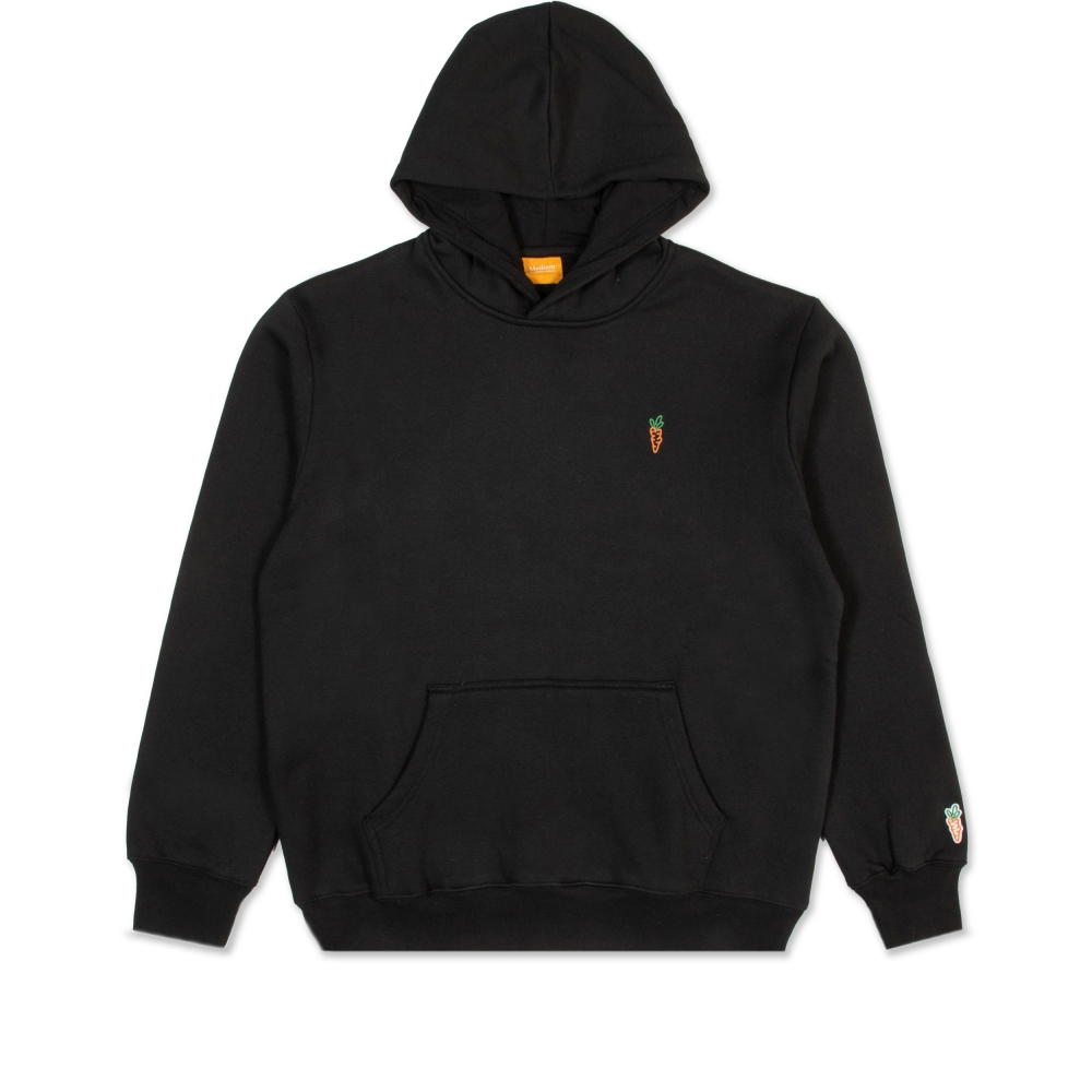Carrots Signature Pullover Hooded Sweatshirt (Black)