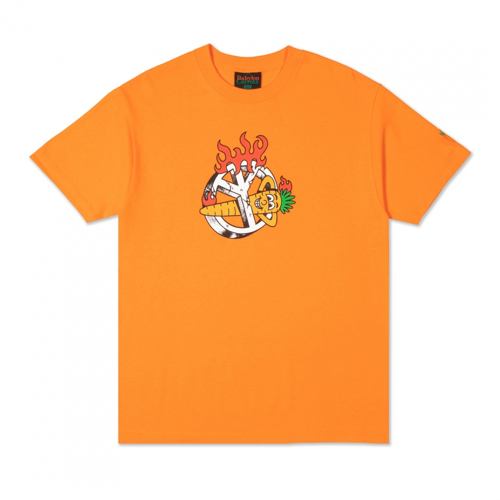 Carrots x Babylon LA Peace Carrots T-Shirt (Orange)