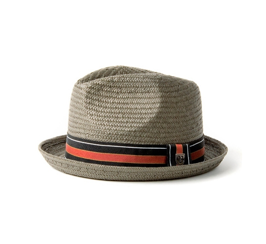 Brixton Hat - Castor (Grey Straw)