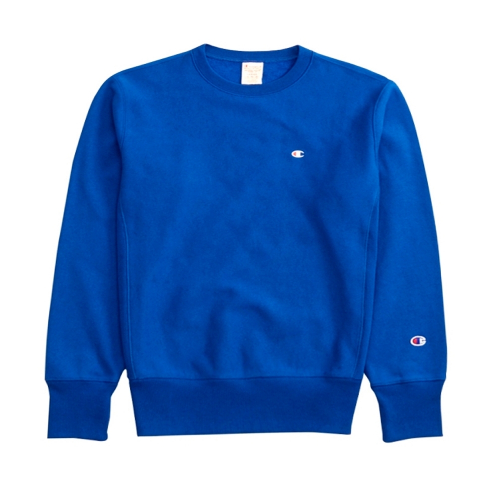 Champion Reverse Weave Crew Neck Sweatshirt (Nautical Blue)
