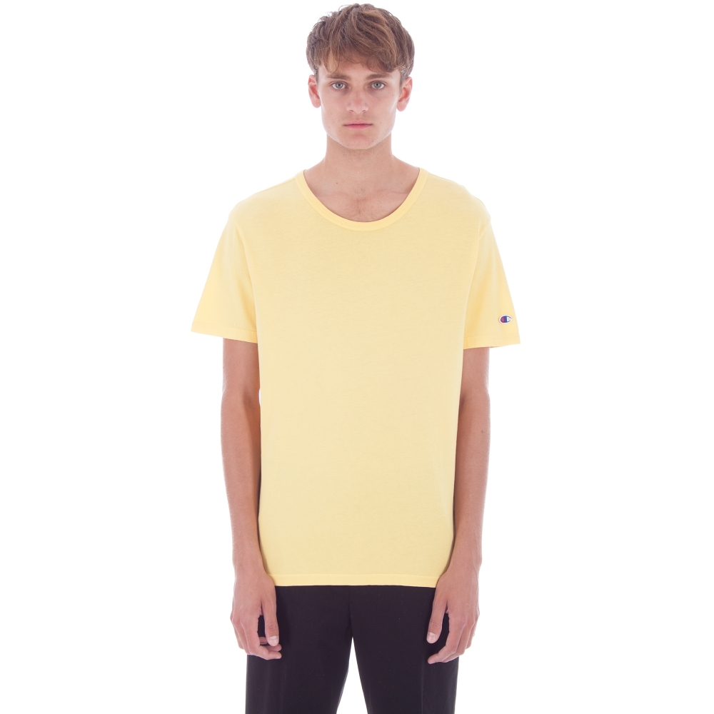 Champion Reverse Weave Crew Neck T-Shirt (Snapdragon Yellow)