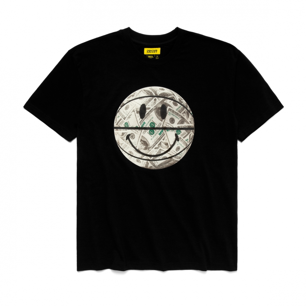 Chinatown Market x Smiley Money Ball T-Shirt 'Money Capsule' (Black)