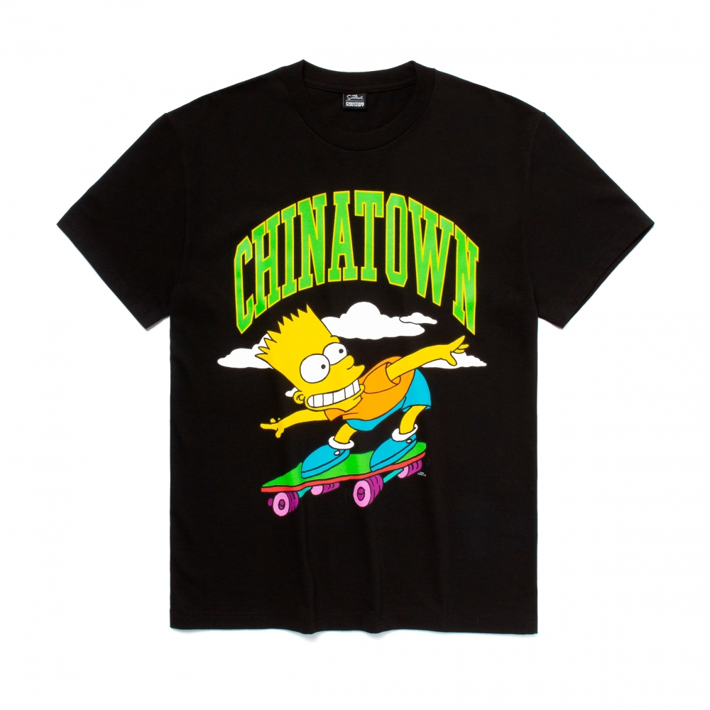 Chinatown Market x The Simpsons Cowabunga Arc T-Shirt (Black)
