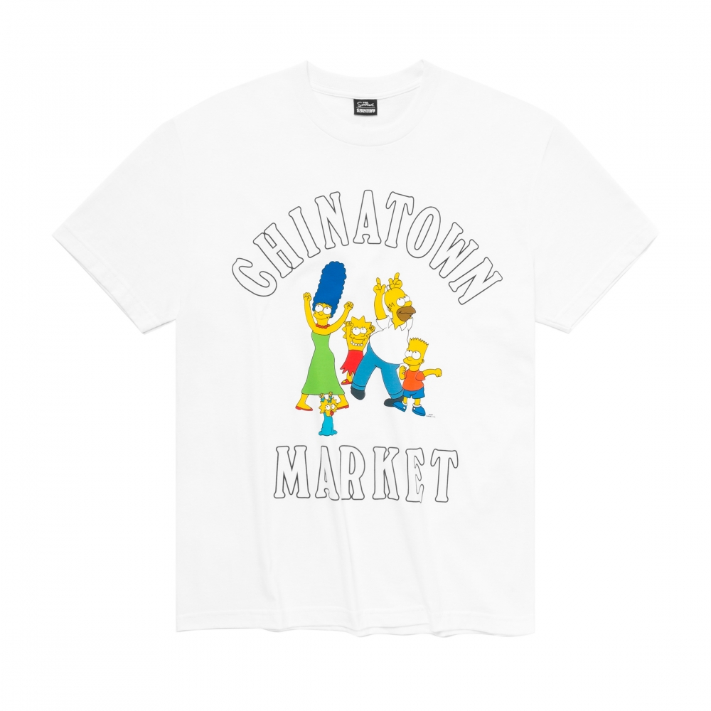 Chinatown Market x The Simpsons Family OG T-Shirt (White)