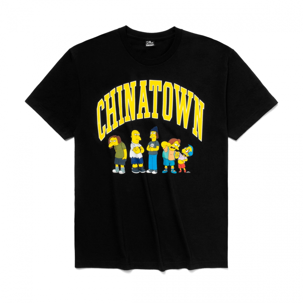 Chinatown Market x The Simpsons Ha Ha Arc T-Shirt (Black)