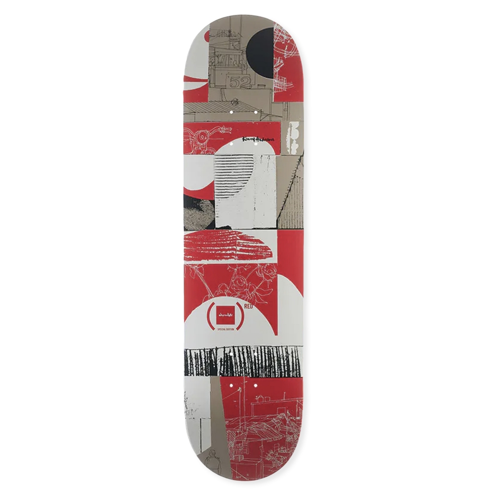 Chocolate Kenny Anderson (RED) W41 Skateboard Deck 8.0"