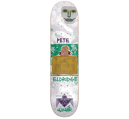 Cliché Pete Eldridge Gypsy Life Skateboard Deck 8.25"