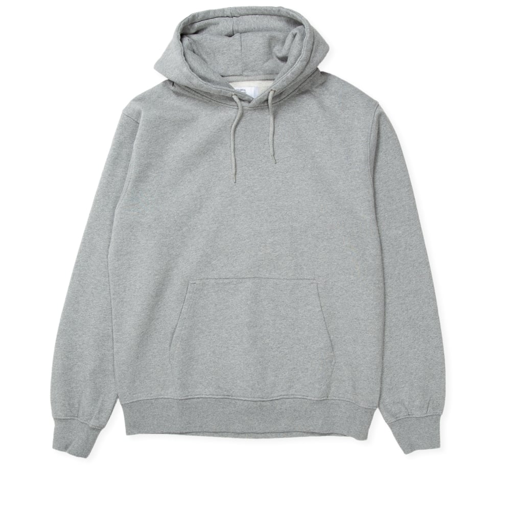 Colorful Standard Classic Organic Pullover Hooded Sweatshirt (Heather Grey)