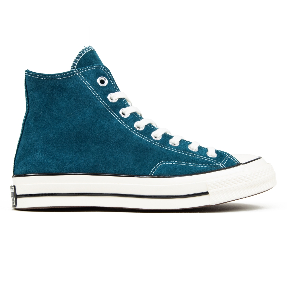 Converse Chuck Taylor All Star 70 Hi 'Suede' (Midnight Turquoise/Egret/Egret)