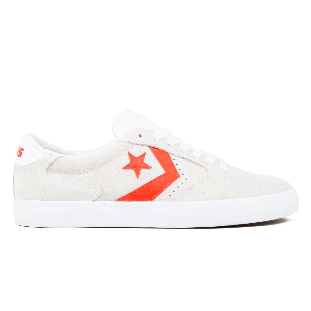 Converse Cons Checkpoint Pro Ox (White/Habanero Red/White)