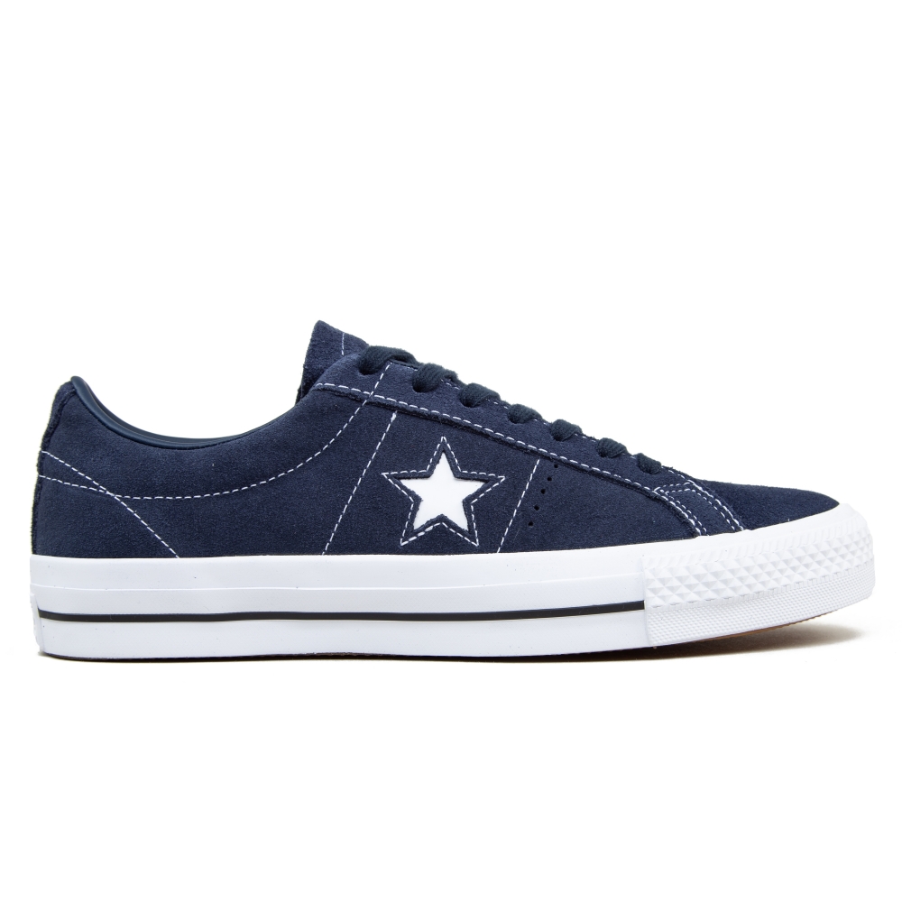 Converse Cons One Star Pro OX (Obsidian/Obsidian/White)