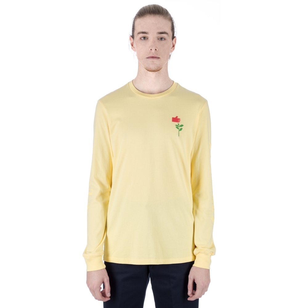 Converse Cons x Chocolate Long Sleeve T-Shirt (Yellow)