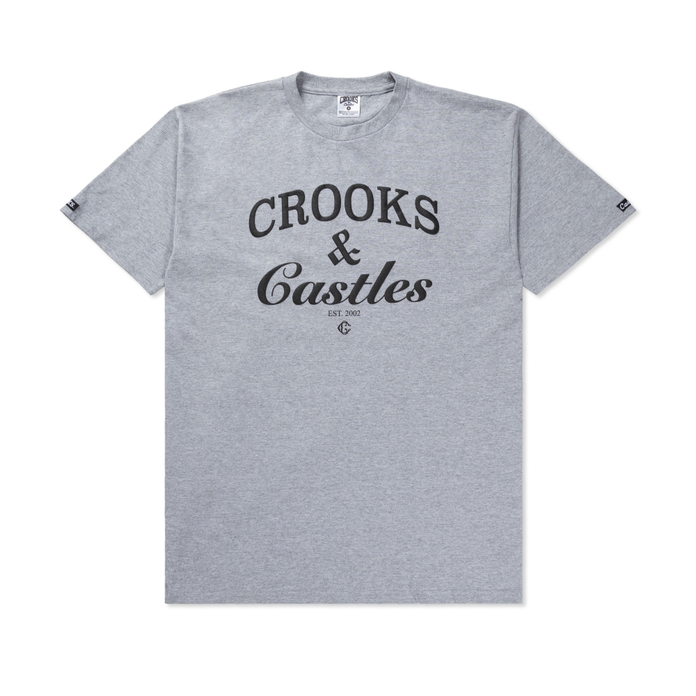 Crooks & Castles Timeless T-Shirt (Heather Grey)