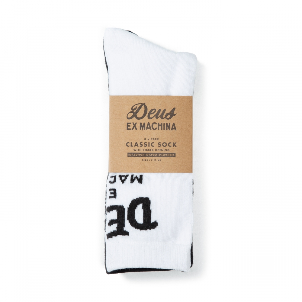 Deus Ex Machina Bags Curvy Sock (Multi Pack)