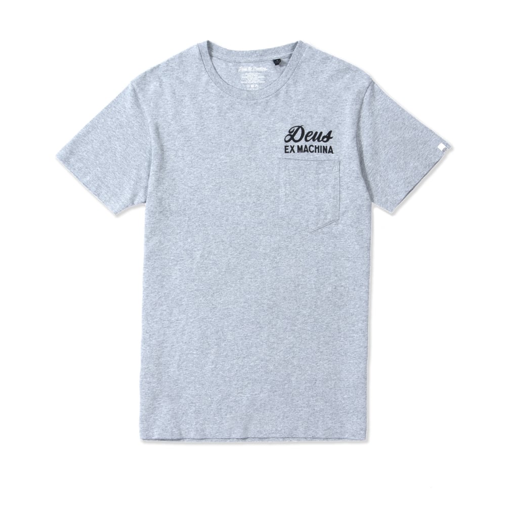 Deus Ex Machina Canggu Address T-Shirt (Athletic Grey)