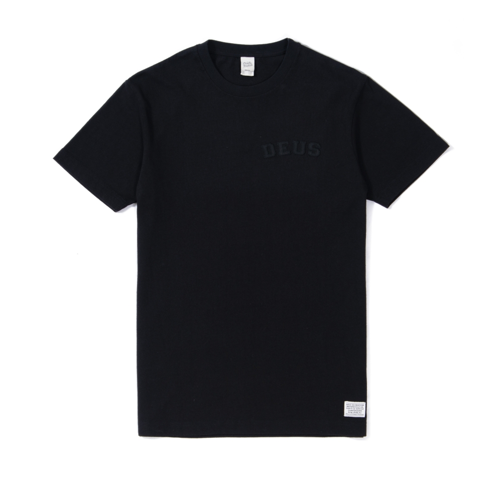 Deus Ex Machina Standard Applique T-Shirt (Black)