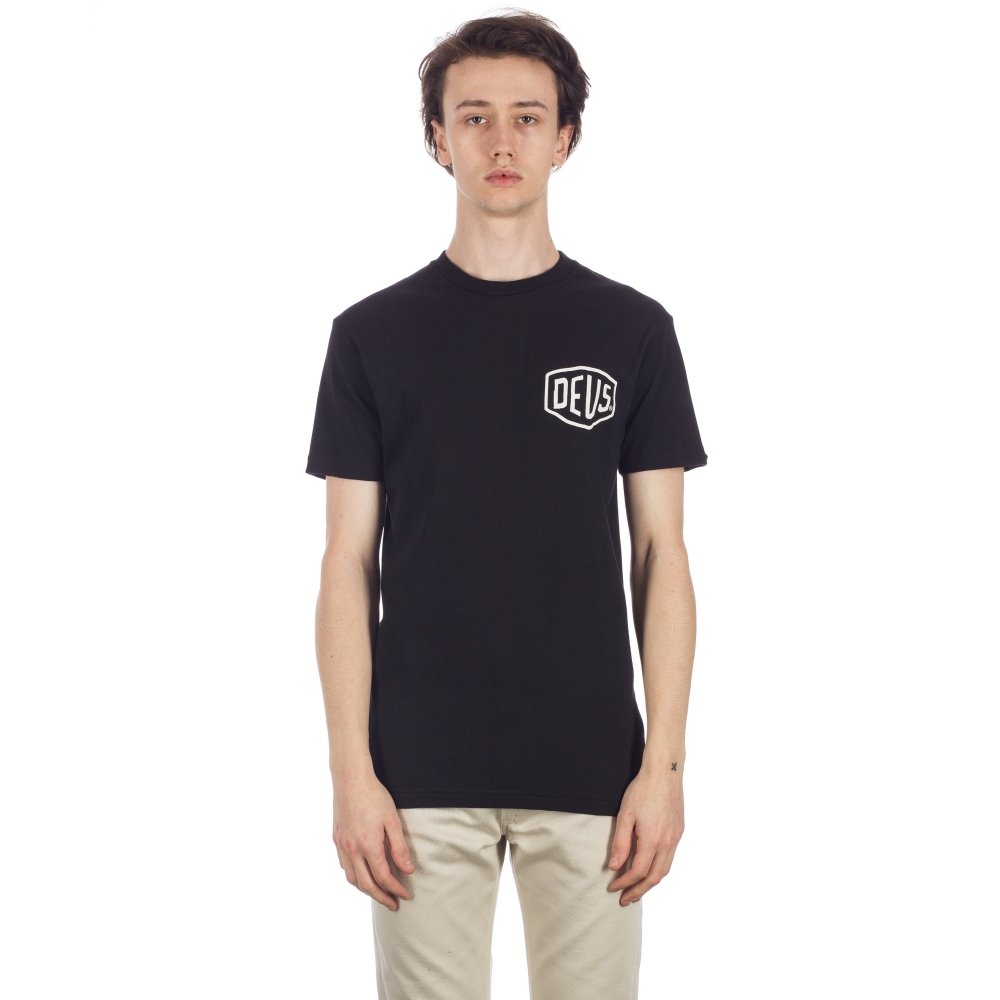 Deus Ex Machina Venice Address T-Shirt (Black)