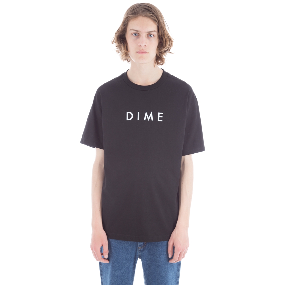 Dime Basic Logo T-Shirt (Black)