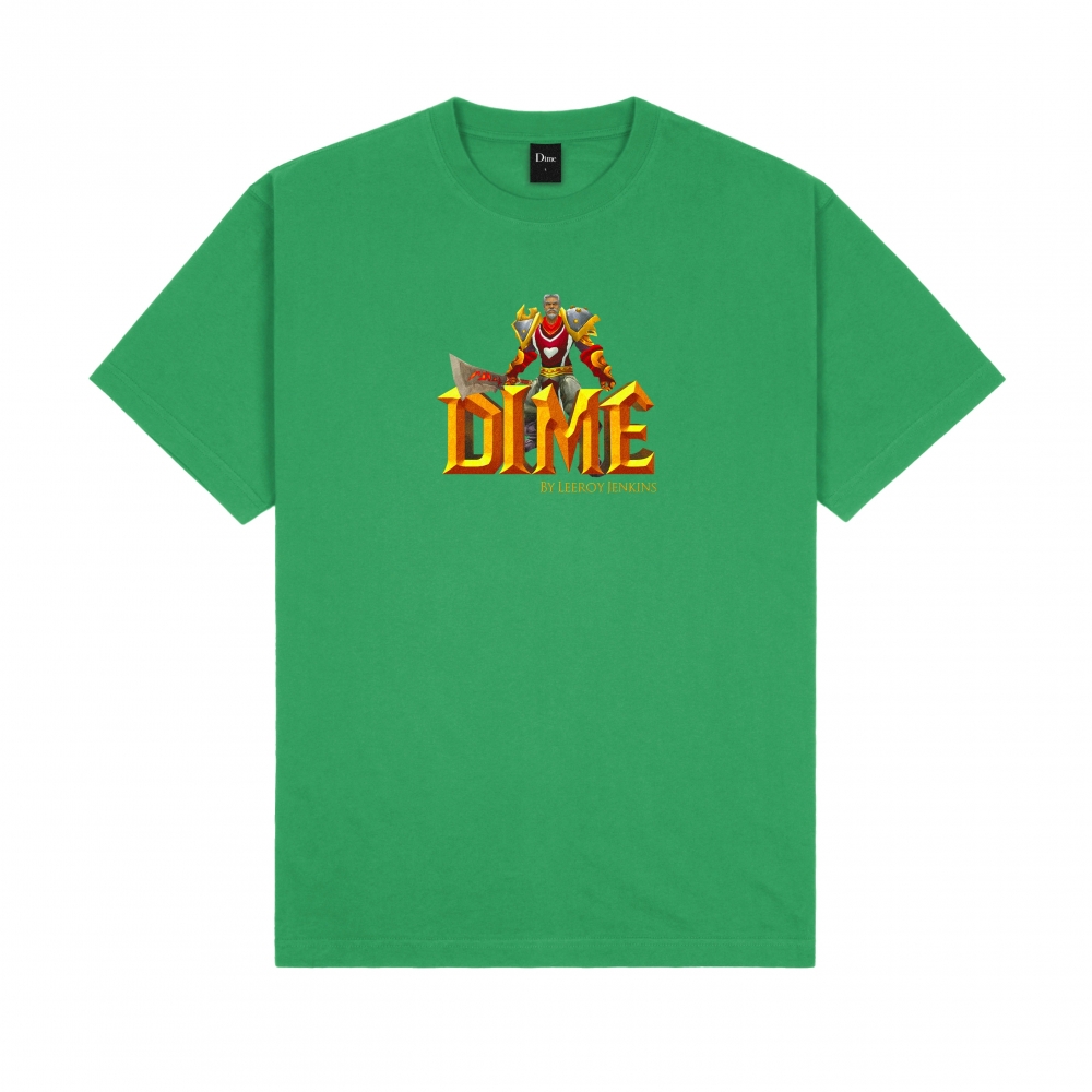 Dime by Leeroy Jenkins T-Shirt (Green)