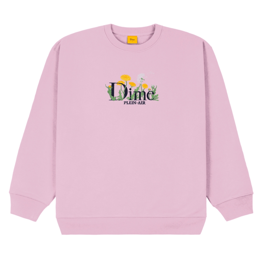 Dime Classic Allergies Crew Neck Sweatshirt (Lavender Frost)
