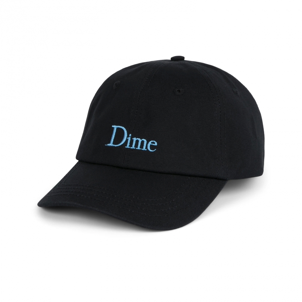 Dime Classic Cap (Black/Light Blue)