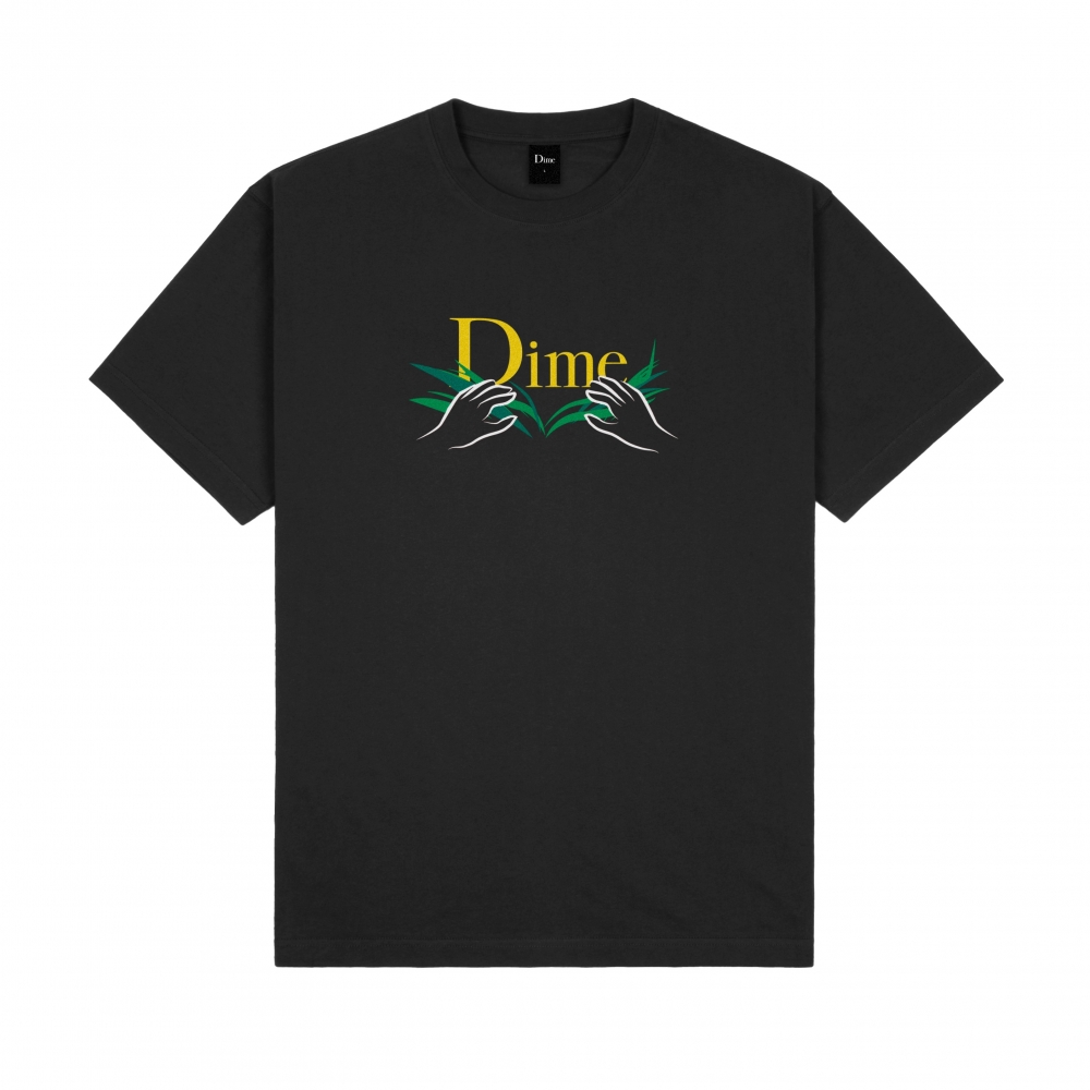Dime Classic Grass T-Shirt (Black)