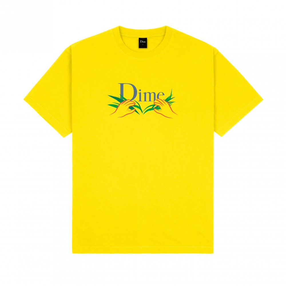 Dime Classic Grass T-Shirt (Yellow)