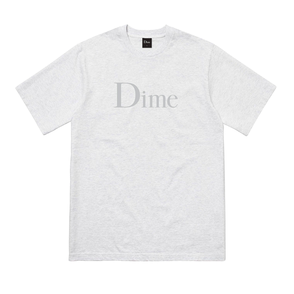 Dime Classic Logo T-Shirt (Ash)