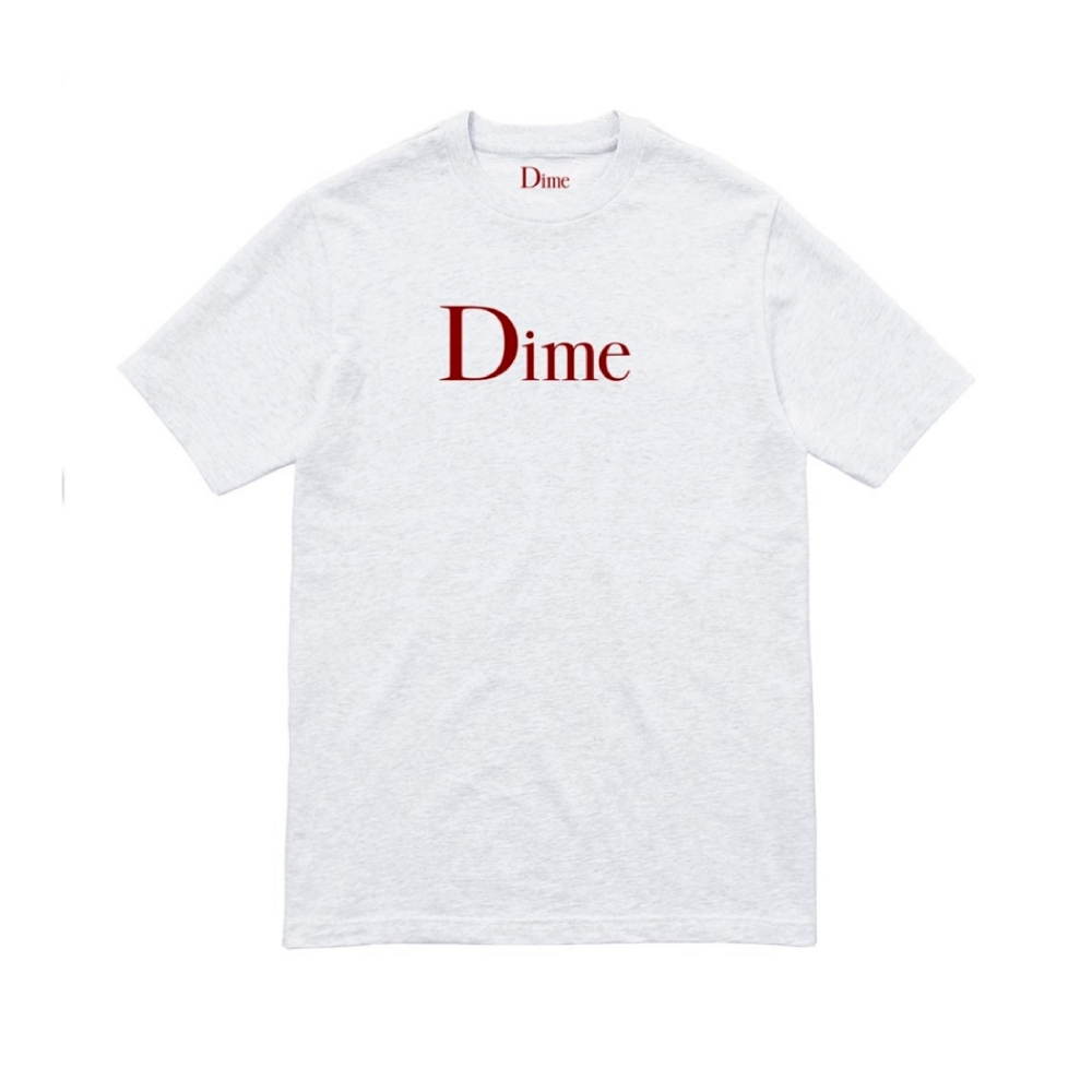 Dime Classic Logo T-Shirt (Ash)