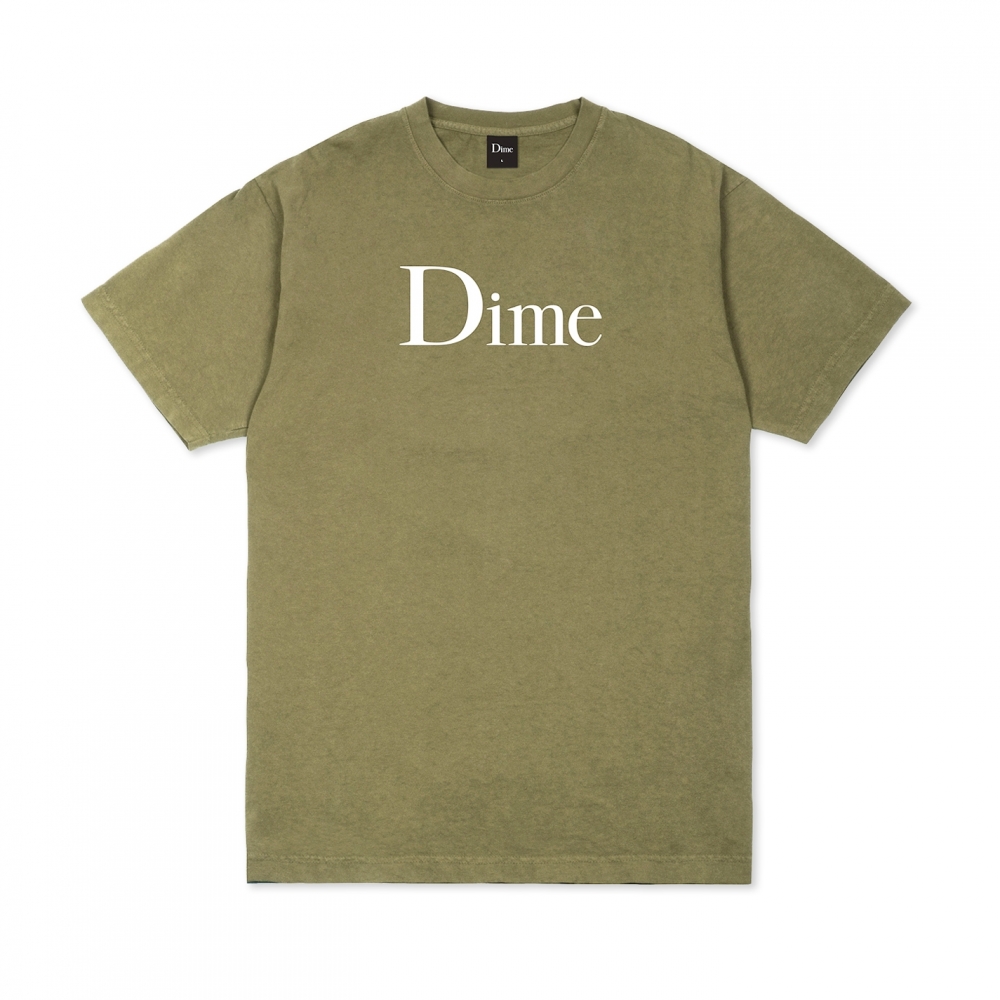 Dime Classic Logo T-Shirt (Beige)