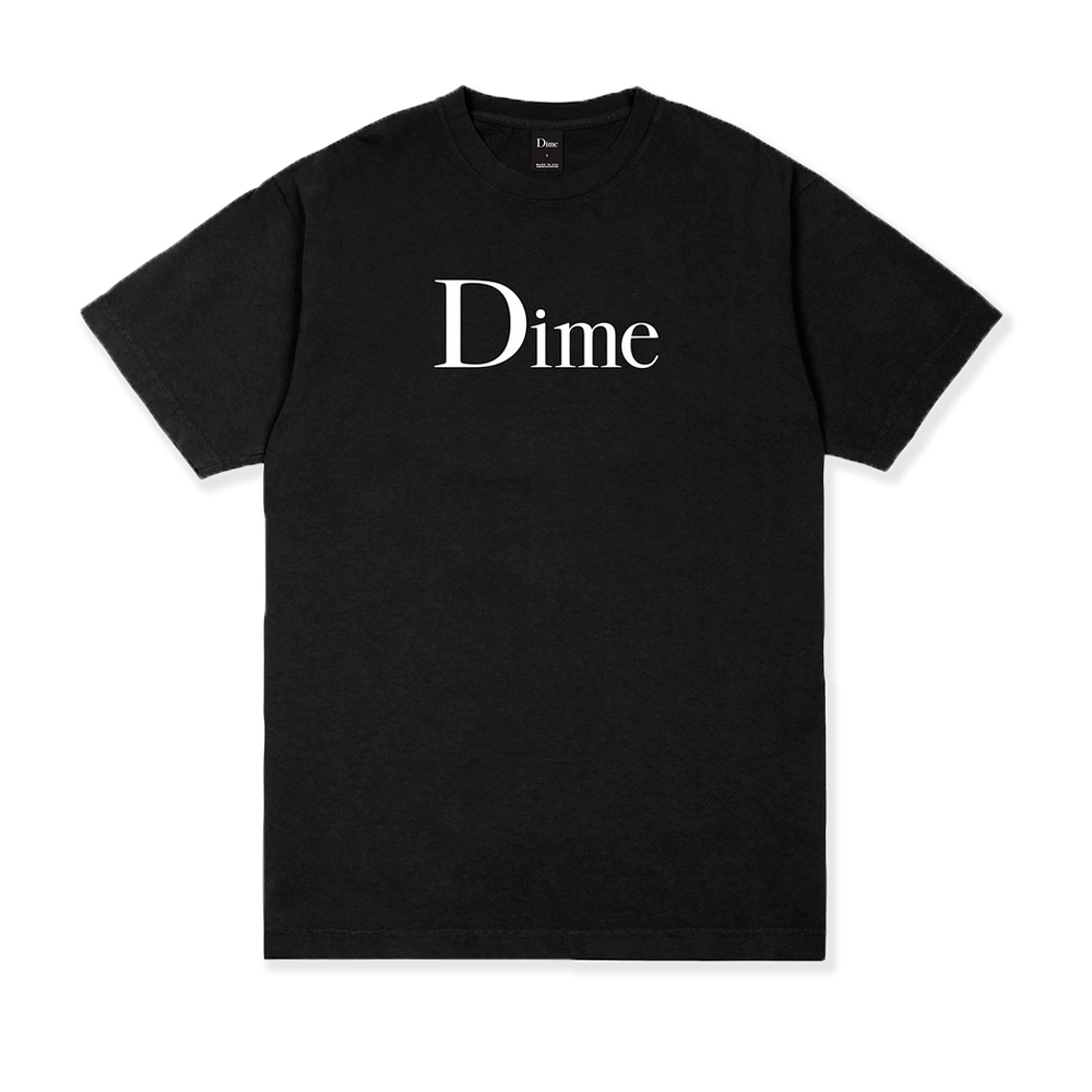 Dime Classic Logo T-Shirt (Black)