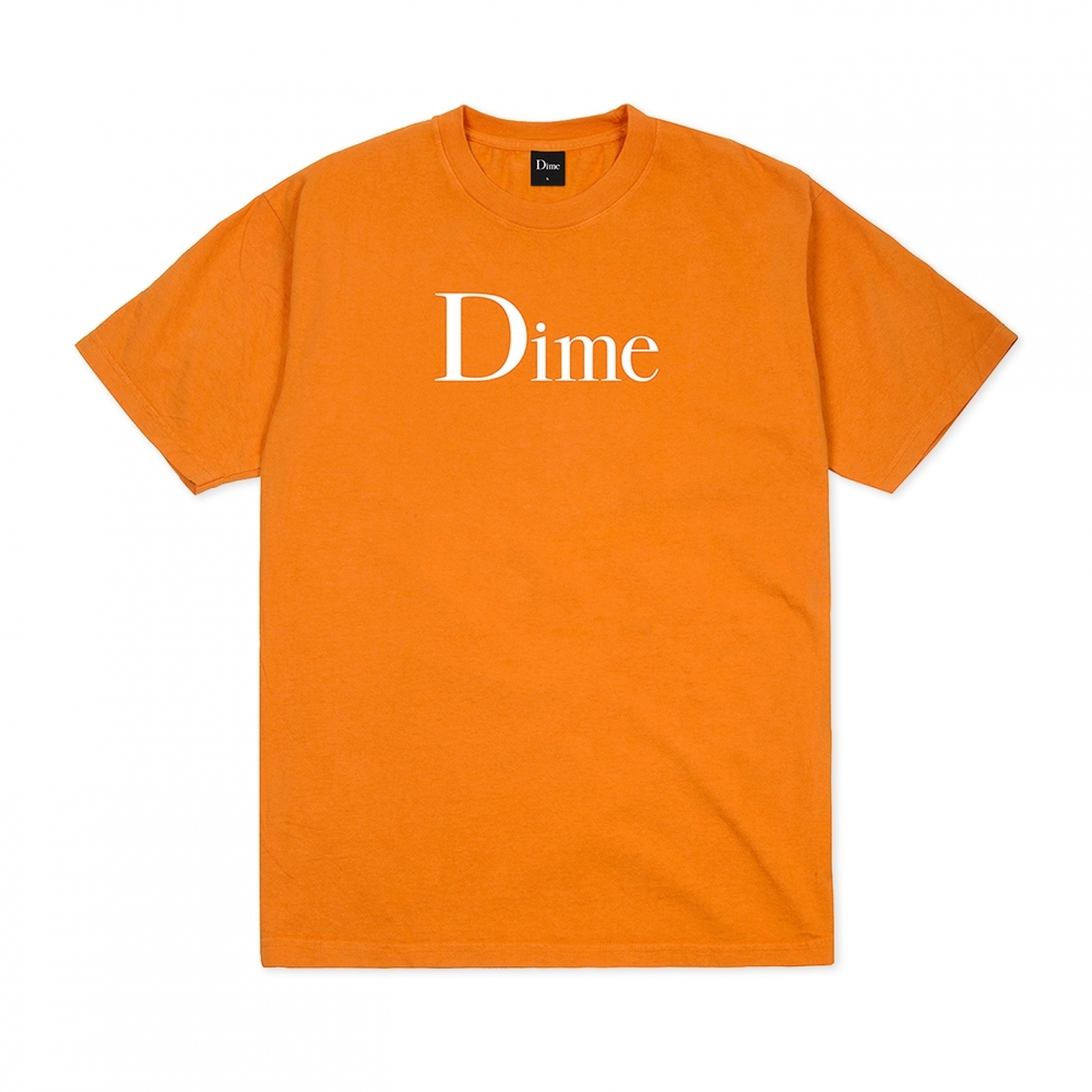 Dime Classic Logo T-Shirt (Bright Orange)