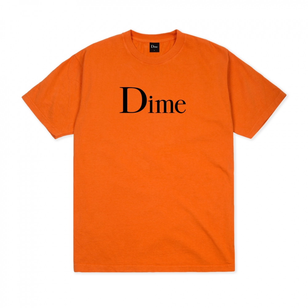 Dime Classic Logo T-Shirt (Burnt Orange)