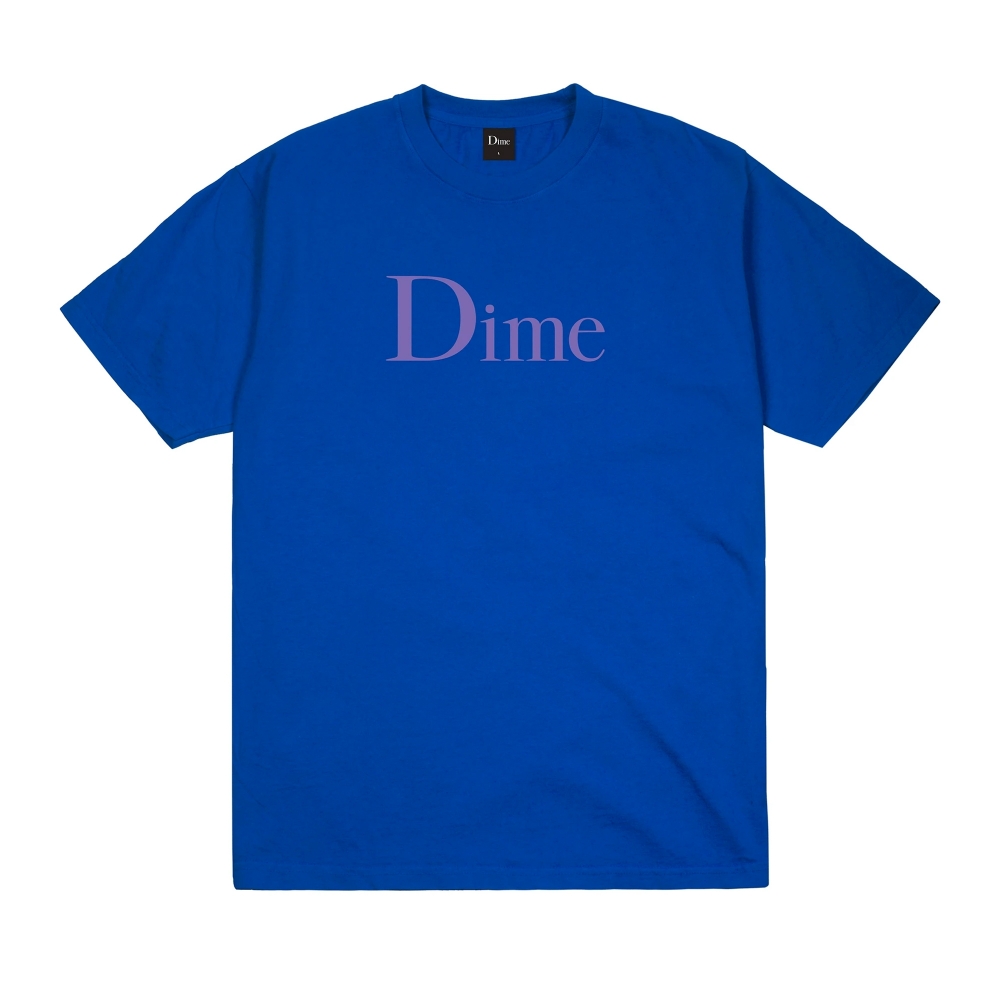 Dime Classic Logo T-Shirt (Cobalt)