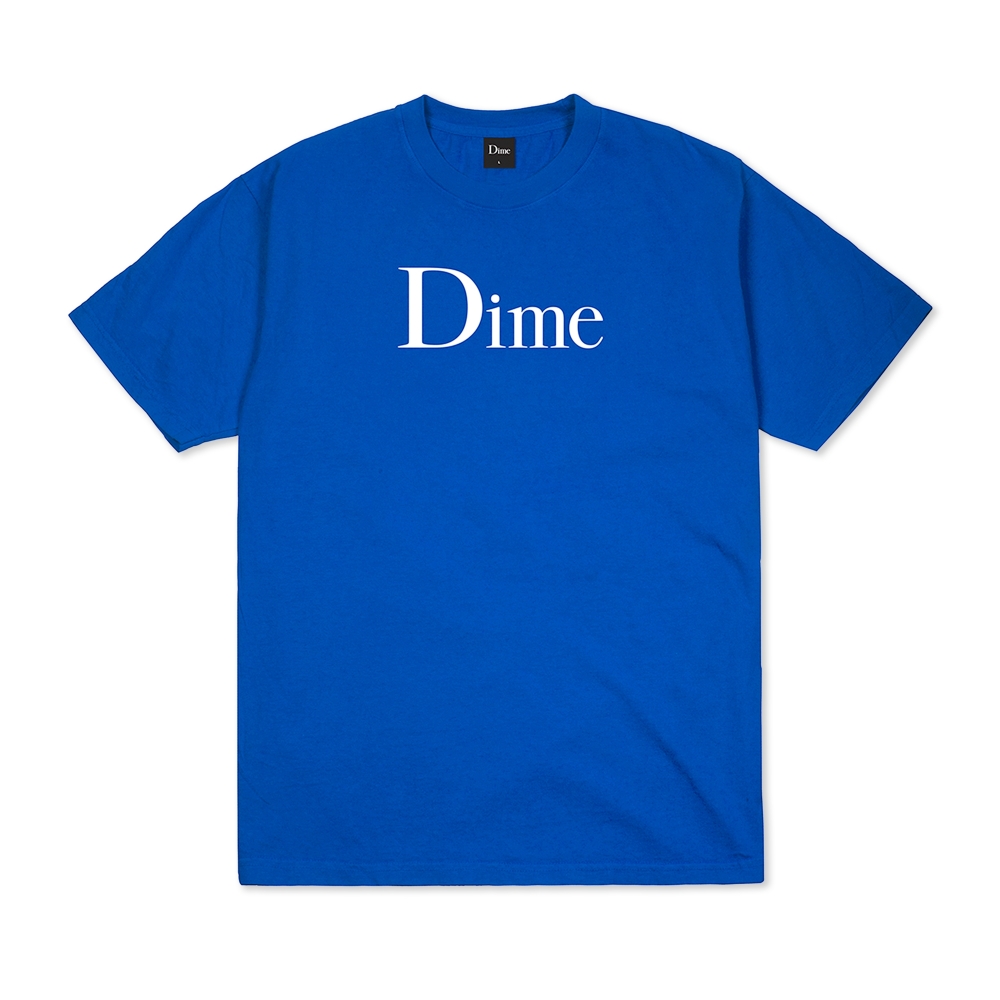 Dime Classic Logo T-Shirt (Cobalt)