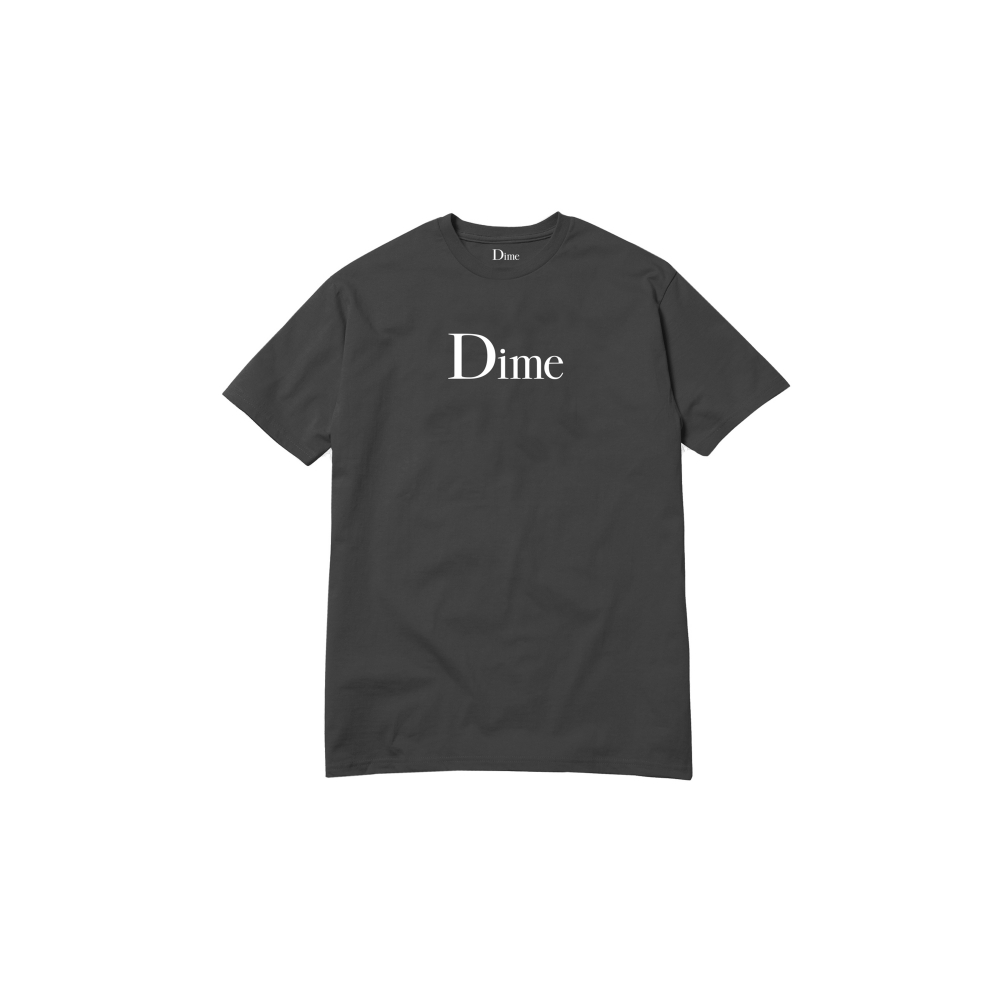 Dime Classic Logo T-Shirt (Conspiracy Black)
