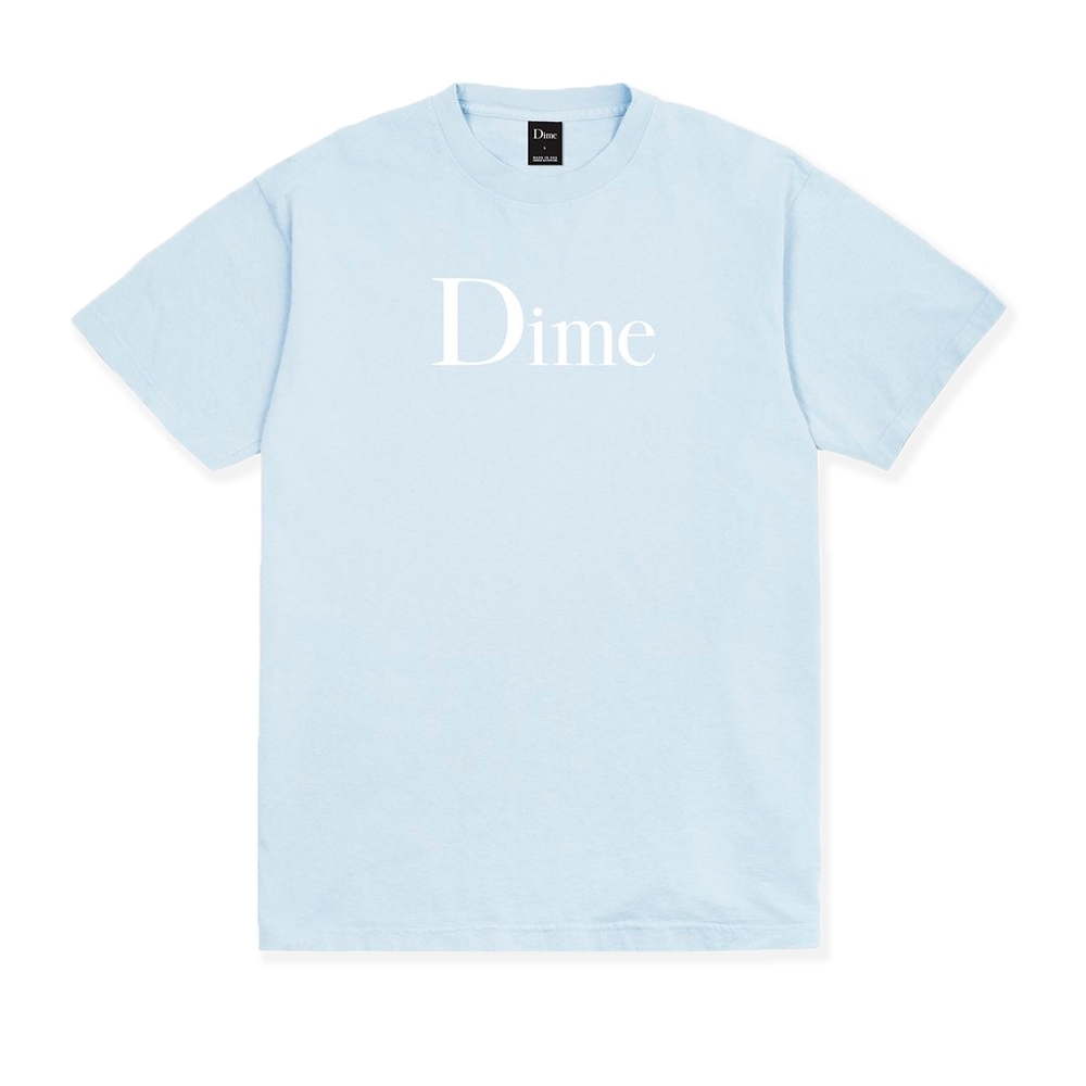 Dime Classic Logo T-Shirt (Light Blue)