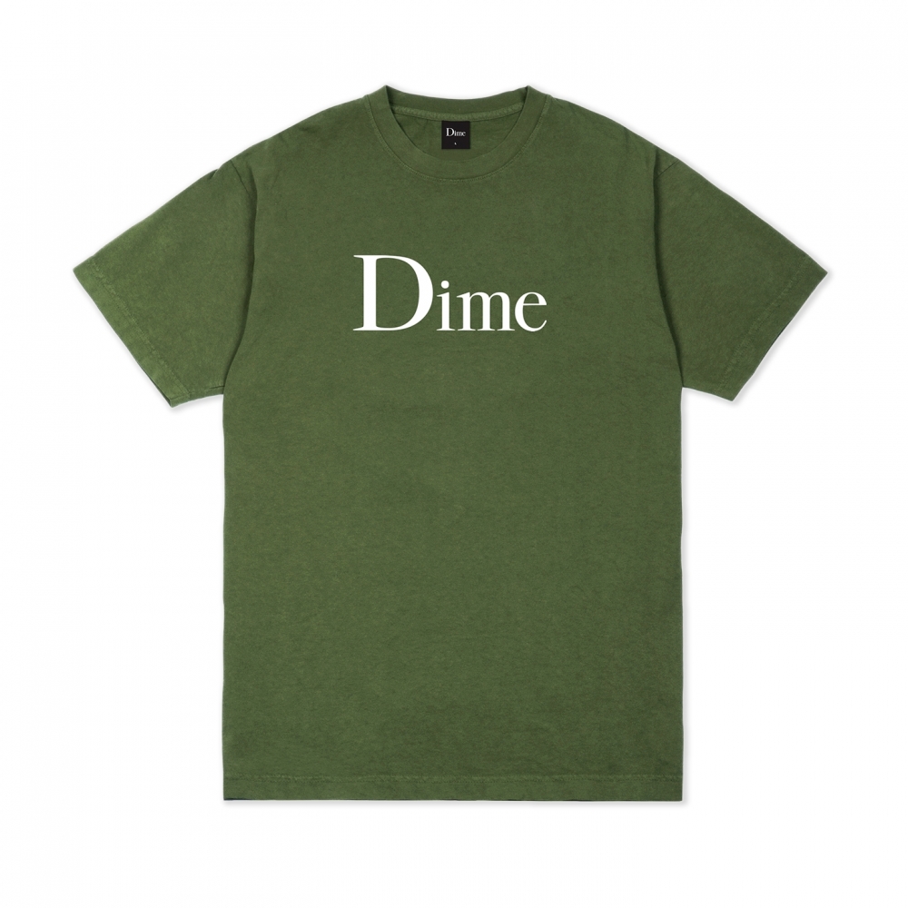 Dime Classic Logo T-Shirt (Olive)