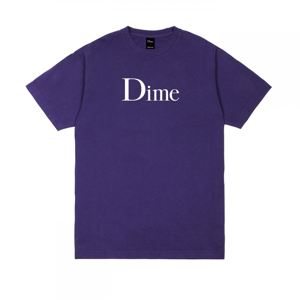 Dime Classic Logo T-Shirt (Purple)